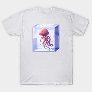 Cute Jellyfish Drawing T-Shirt